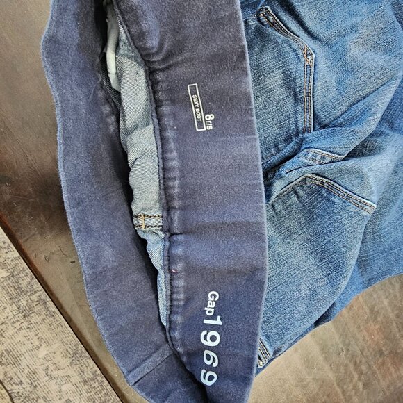 Sexy Boot Cut Gap 1969 Maternity jeans under belly size 8R - Picture 9 of 10